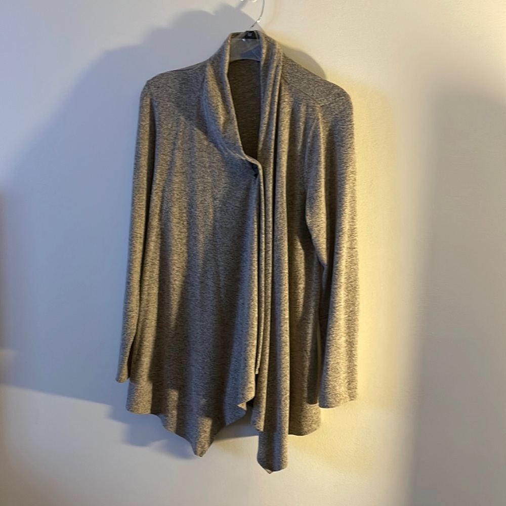 Apt. 9 size medium drape front open cardigan
